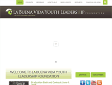 Tablet Screenshot of lbvyouthleadership.org